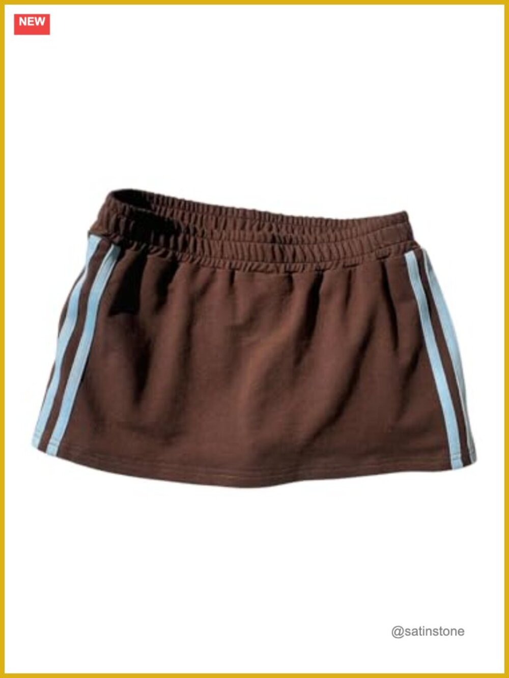 Y2K Low Rise Mini Sweat Skirt with Built-in Shorts